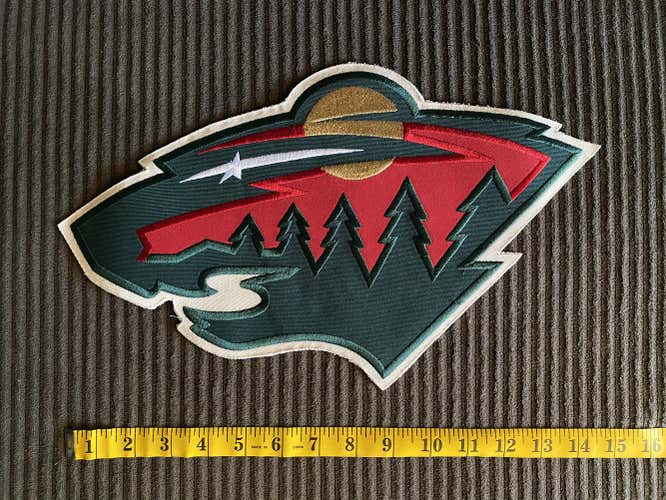 CCM Minnesota Wild Pro Jersey Embroidered Crest