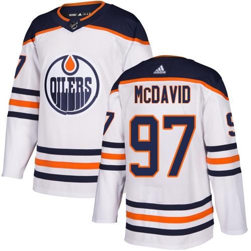 Custom Order For LandonHockey McDavid Replica Adidas White Adult Size 50 Jersey