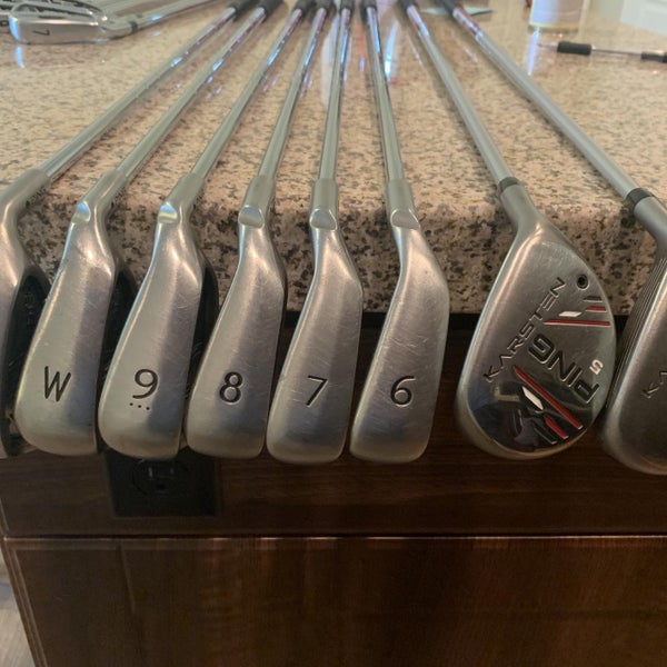 Men's Right Handed Karsten Regular Flex Steel Shaft Iron Set