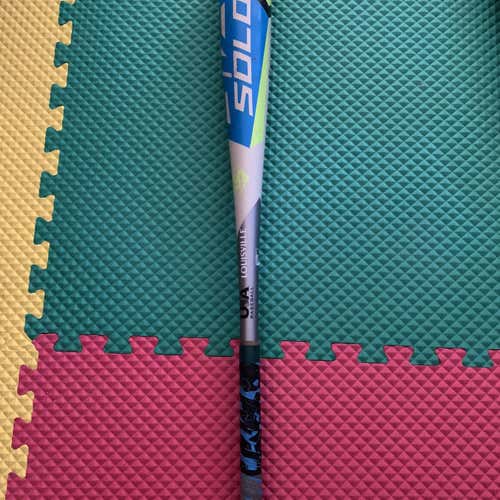 Kid Pitch (9YO-13YO)  Louisville Slugger Solo (-11) 18 oz 29" Bat