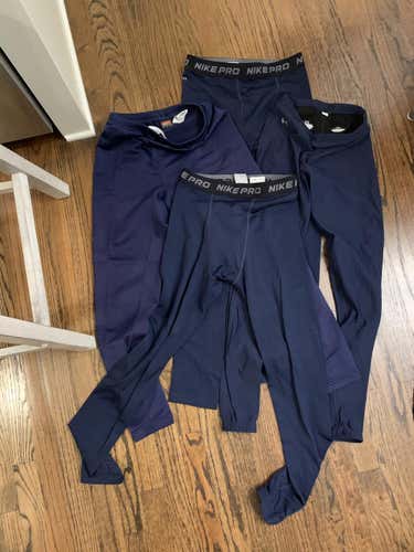 UNC women’s lacrosse S/M/L leggings fleece lined