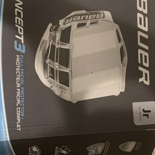 New Youth Bauer Concept3 Face Shield Helmet