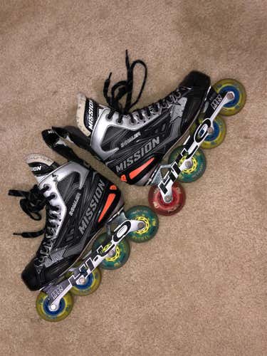 *UPDATED* Mission NLS3 Inline Roller Hockey Skates Senior Size 6D