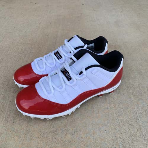 Air Jordan 11 Retro Low TD 'Cherry' Cleats sz 10.5