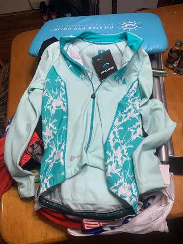 Hincapie Long Sleeve Cutaway Jersey Womens Small Bike New With Tags Ice