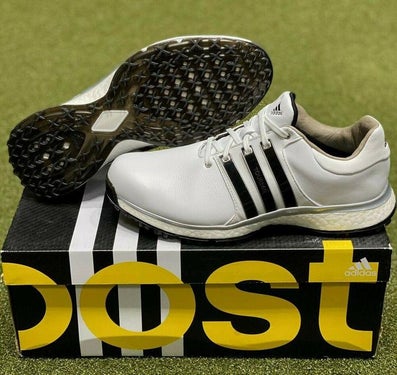 grænseflade nominelt Rund Adidas Tour360 XT SL Men's Golf Shoes F34990 White/Black 8.5 Wide NIB  #79524 | SidelineSwap