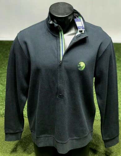 Levelwear 1/2 Half Zip Layering Pullover Sweater Eagles Nest Golf Large L #69352