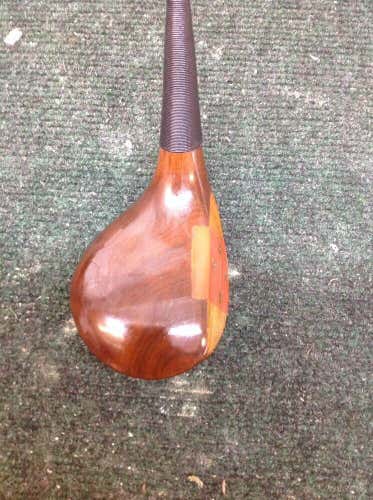 Spalding Persimmon Registered Percussion Weighted 4 Wood Stiff Steel