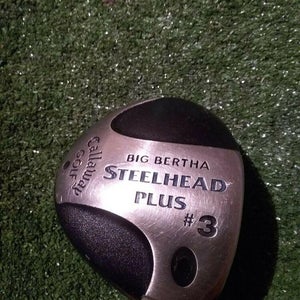 Callaway Ladies Big Bertha Steelhead Plus #3 Wood Graphite Shaft