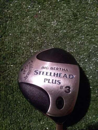 Callaway Ladies Big Bertha Steelhead Plus #3 Wood Graphite Shaft