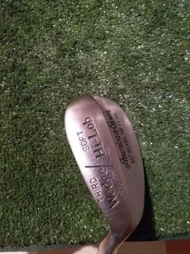 American Open (Left handed) Third Wedge 60* Lob Wedge (LW) Dynamic Steel shaft