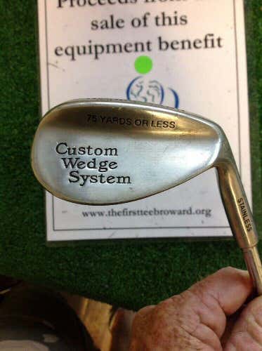 Custom Wedge System Second Wedge 55* Sand Wedge SW