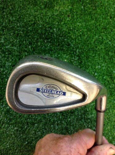 Callaway Steelhead X-14 Single 9 Iron With Light Flex Graphite Shaft