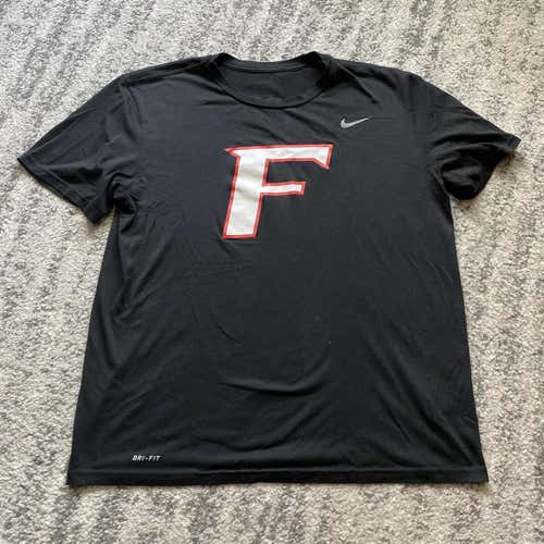 Fairfield University Team Issued Black Men's XL Nike Shirt