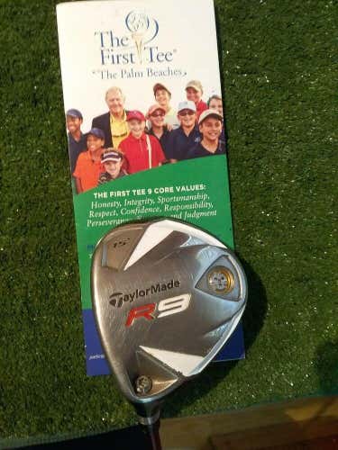 Taylormade Left handed R9 FCT 15* 3 Wood Stiff Graphite shaft