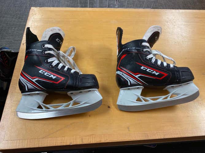 Youth CCM JetSpeed FT340 Size 11 USED Hockey Skates