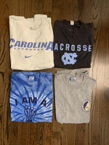 4 Carolina Lacrosse Official Team T-shirts
