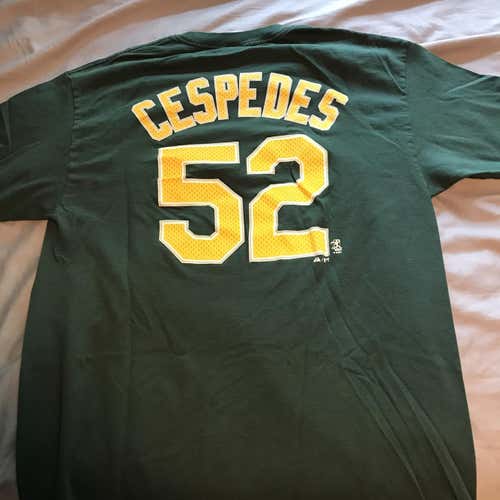 Yoenis Cespedes Oakland A’s T-Shirt Jersey
