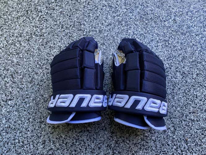 Bauer Pro Team Gloves 13" Pro Stock - Navy Blue