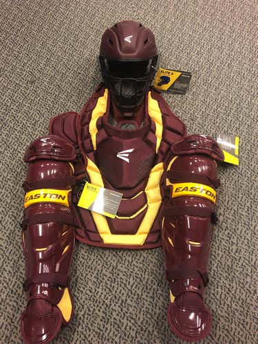 Youth Easton Elite x Catcher's Set Size 9-12
