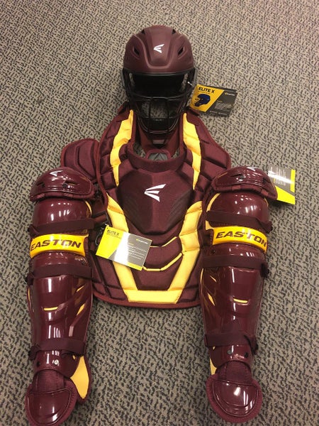 Youth Easton Elite x Catcher's Set Size 9-12