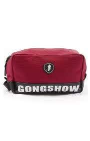 New  Always Prepared Red Mens  Gongshow Hockey Toiletry Bag