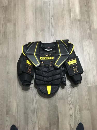 Senior Medium CCM Premier Pro Chest and Arm Protector Pro Stock Goalie Chest Protector