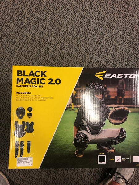 Youth Easton Black Magic Catcher's Set