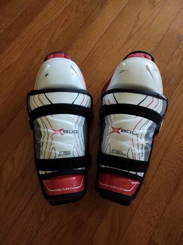 Used Bauer Vapor X800 Shin Pads