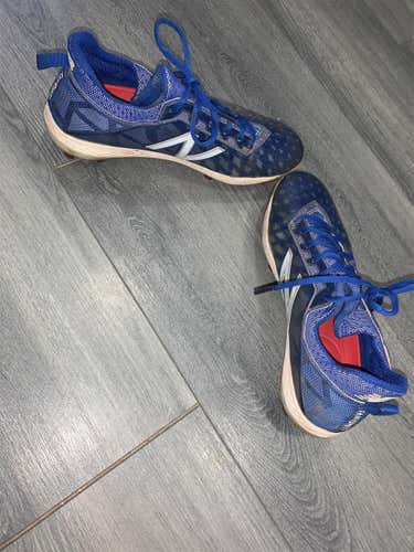 Used Blue & White Nike FantomFit, Size 9.5” Turfs