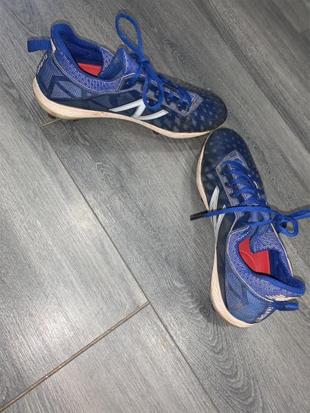 Used Blue & White Nike FantomFit, Size 9.5” Turfs