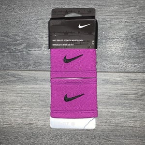 New Magenta Nike Dri-Fit Stealth Wristband