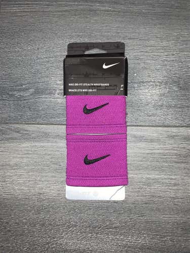 New Magenta Nike Dri-Fit Stealth Wristband