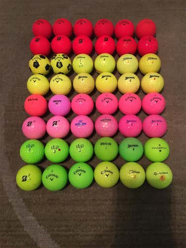 Yellow Used Other All variations 48 Pack (4 Dozen) Balls