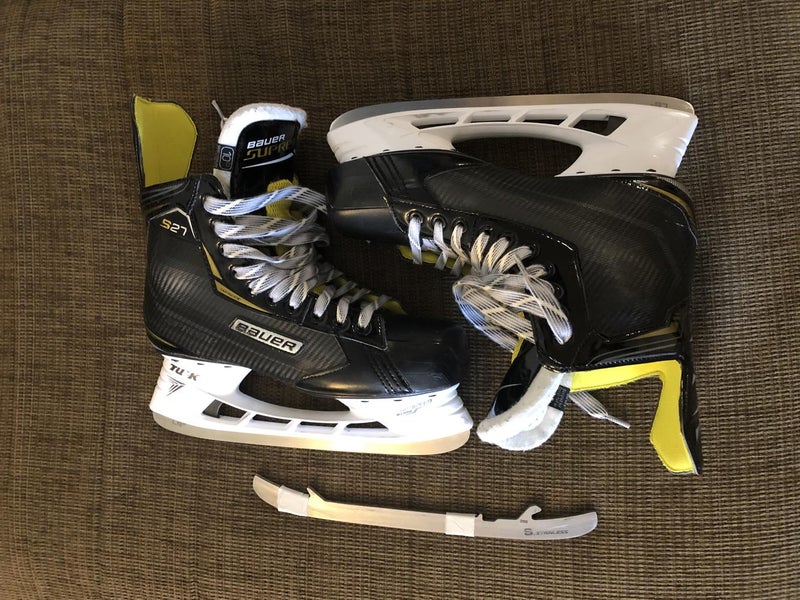 Used Senior Bauer Supreme S27 Hockey Skates Regular Width Size 10