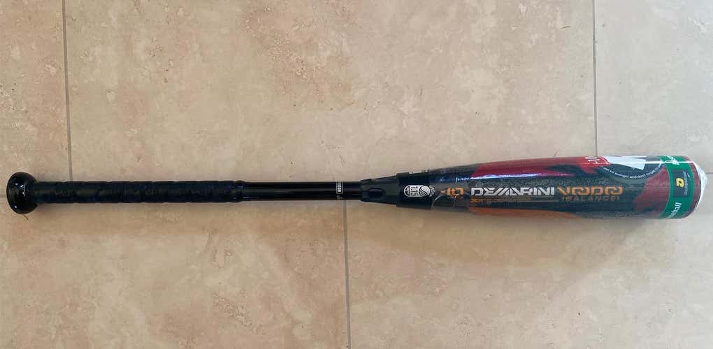 Kid Pitch (9YO-13YO) 2018 Alloy Voodoo Balanced (-10) 19 oz 29" Bat