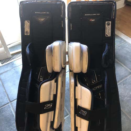 Used 35" Bauer Supreme 2S Pro Goalie Leg Pads