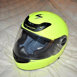 Scorpion EXO400Y Motocross Helmet w/ Inflatable Fit, Youth Small - Great Condition!