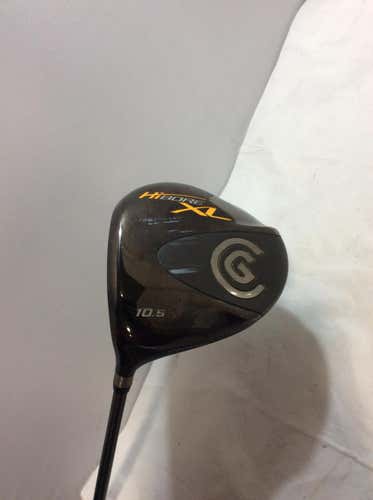 Used Cleveland Hibore Xl 10.5 Degree Graphite Regular Golf Drivers