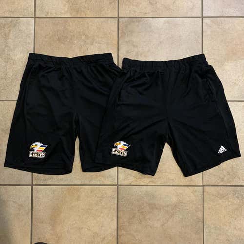 Two Pairs of Adidas Colorado Eagles Shorts Sz M