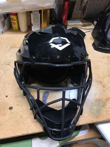 New EvoShield Catcher's Helmet