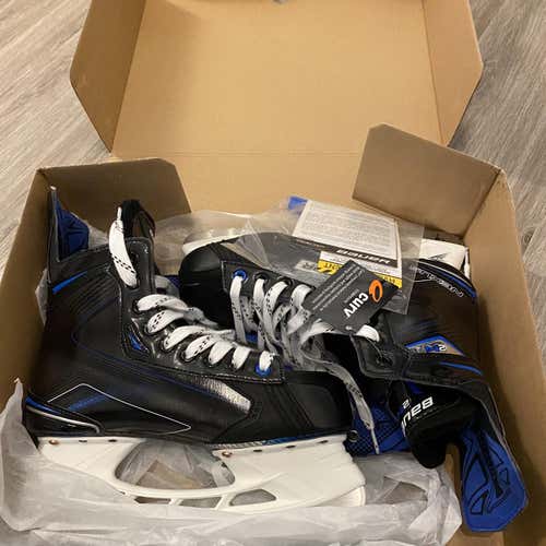 Senior Bauer Nexus 2N Extra Wide Width  Size 8.5 Hockey Skates