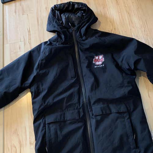 UMass Hockey Black Adult Large StormTech Winter Jacket
