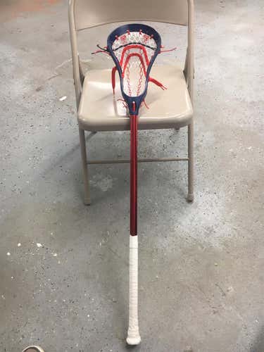 New Razor 2.0, Custom dyed, Used Red Krypolyte Shaft (no markings), Brand New Hero mesh, $50 OB