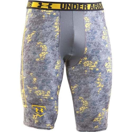 Under Armour UA Mens Compression Break Over Baseball Slider 1237146-040 NWT CAMO SMALL