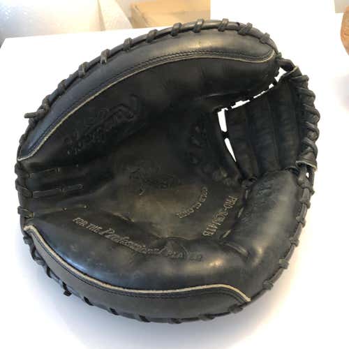 Black High School/College Catcher's Gold Glove  Baseball Glove