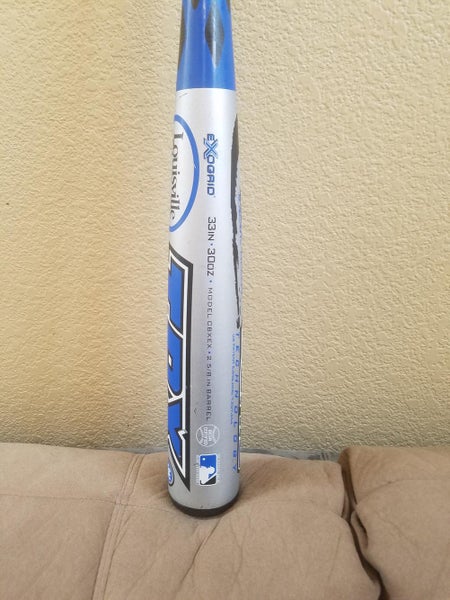 Batte Baseball Louisville Slugger TPX Exo Grid 33” / 30 Oz – Modèle CBXEX BESR, Alu, état Correct