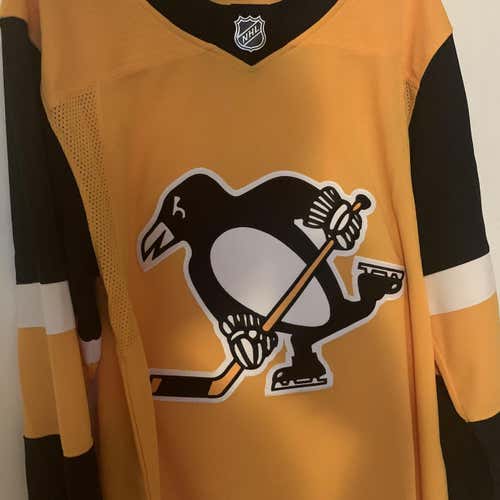 NEW Pittsburgh Penguins Alt/3rd Adidas Adizero Jersey (Size 50)