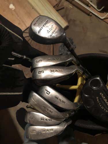 Ram Rhythm Full Golf Set plus 2 Putters and Bag R  Flex 12 Pieces