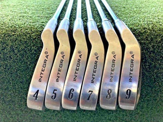 Integra Golf Twin Cut Sole 4-9  Iron Set / Graman Regular Graphite / RH / sa2442